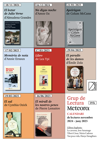 CLUB DE LECTURA METEORA | 