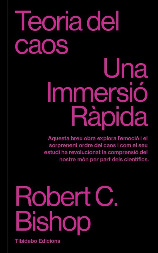 TEORIA DEL CAOS | 9788410013131 | C. BISHOP, ROBERT