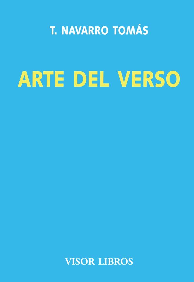 ARTE DEL VERSO | 9788475229072 | TOMAS