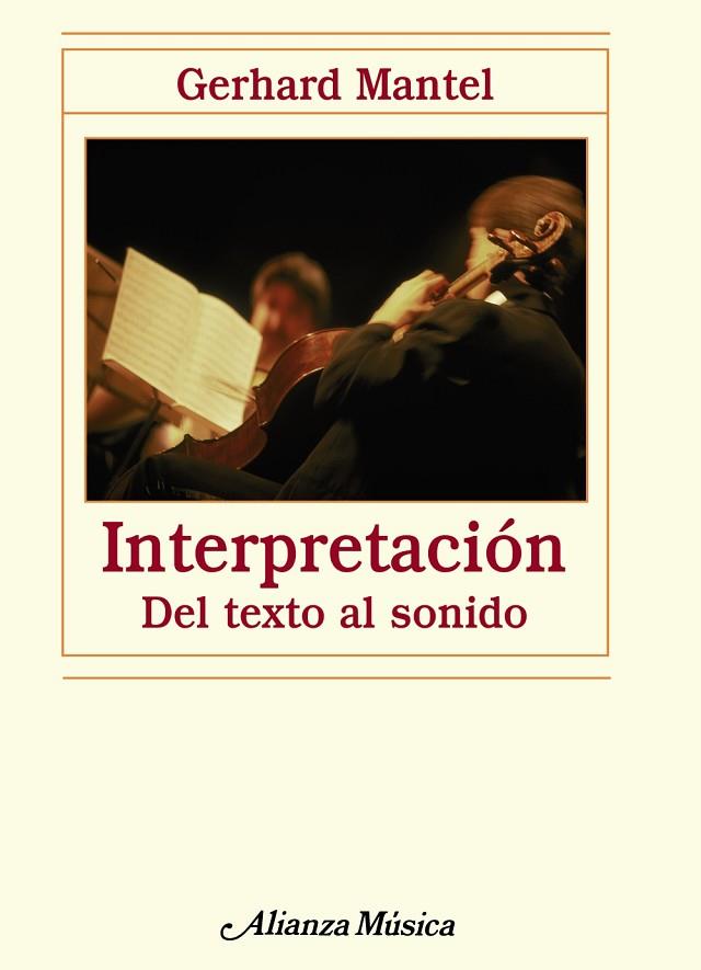 INTERPRETACION DEL TEXTO AL SONI | 9788420663999 | MANTEL