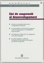 LLEI DE COOPERACIO DESENVOLUPAME | 9788439356431