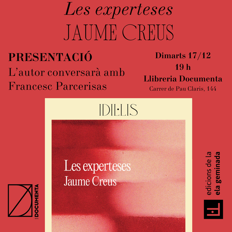 Presentació «Les experteses» de Jaume Creus  - 