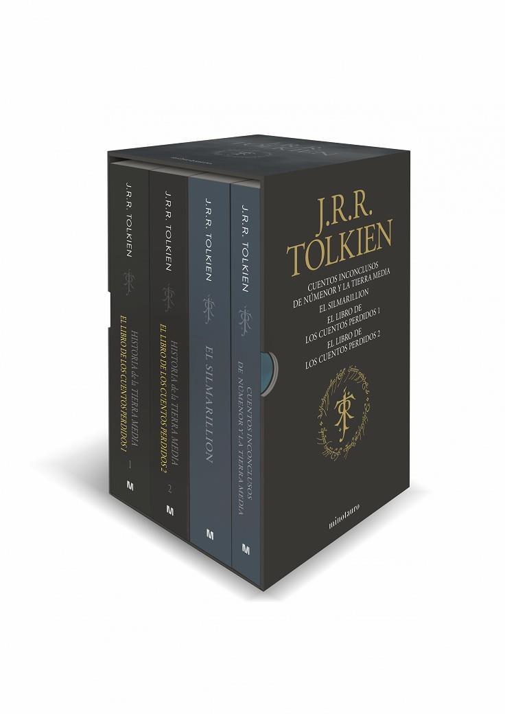 ESTUCHE TOLKIEN 2 (SILMARILLION, CUENTOS INCONCLUSOS, Hª TIERRA MEDIA 1 Y 2) | 9788445018408 | TOLKIEN, J. R. R.