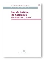 LLEI DE TURISME DE CATALUNYA | 9788439359180