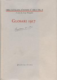 GLOSARI 1917 D'ORS VIII/2 | 9788477270850 | D'ORS, EUGENI