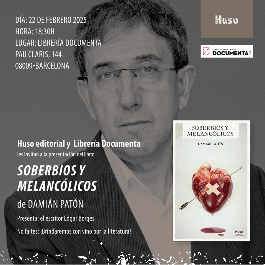 Presentació «Sobervios y melancólicos» de Damián Patón - 