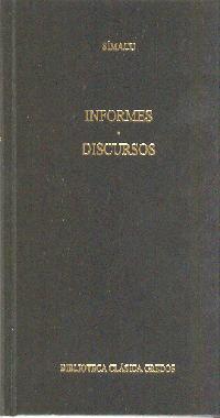 INFORMES.DISCURSOS. | 9788424926823 | SIMACO