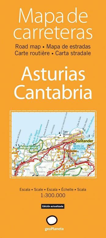 MAPA DE CARRETERAS ASTURIAS | 9788408077855 | VARIOS