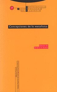 CONCEPCIONES DE LA METAFISICA | 9788481642766 | GRACIA