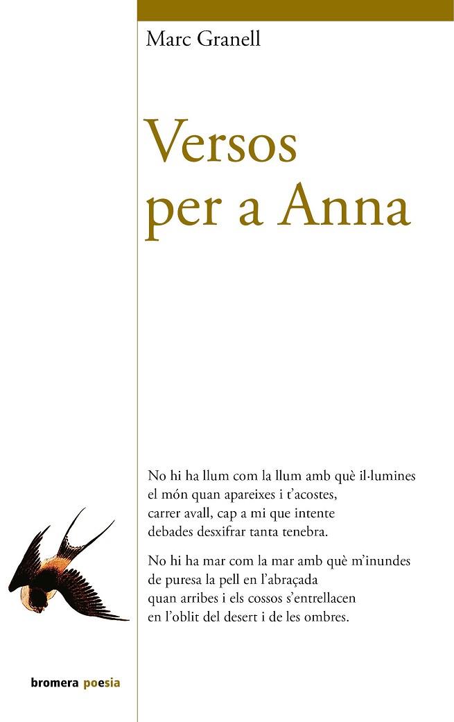 VERSOS PER A ANNA | 9788476607862 | GRANELL