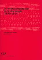 INSTITUCIONALIZACION SOCIOLOGIA | 9788474763041 | DEL CAMPO