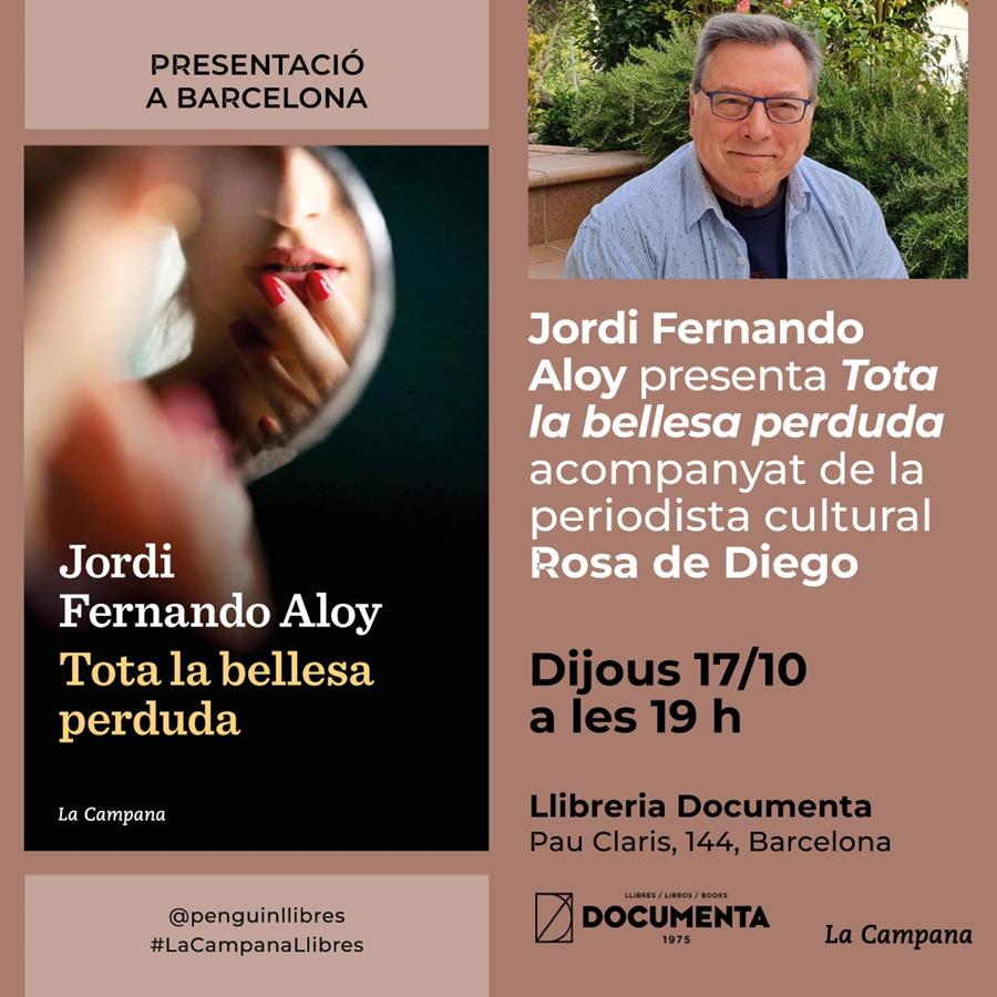 Presentació «Tota la bellesa perduda» de Jordi Fernando - 