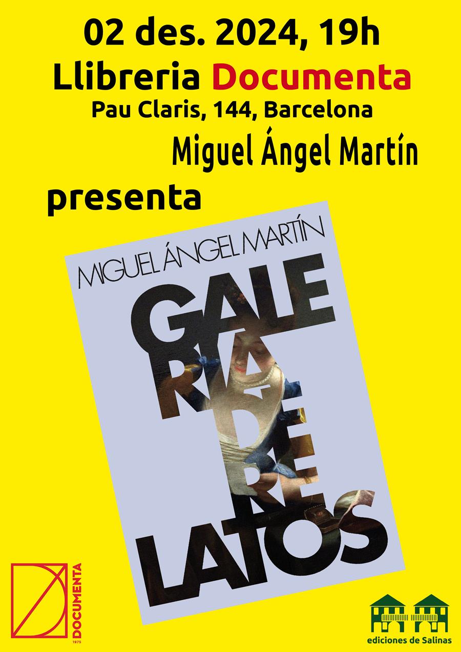 Presentació «Galería de relatos» de Miguel Àngel Martín - 