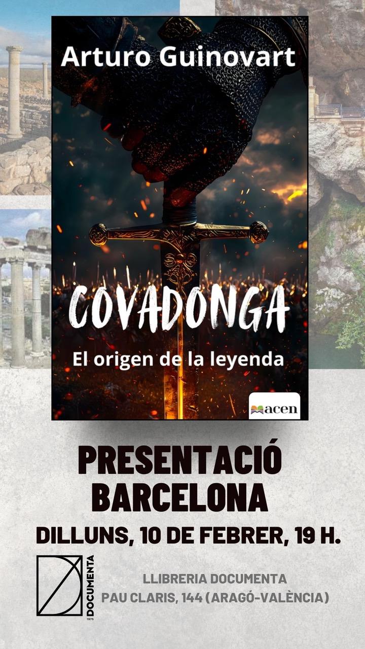 Presentació «Covadonga, el origen de la leyenda» d'Arturo Guinovart - 