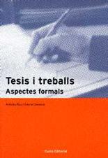 TESIS I TREBALLS -ASPECTES FORMA | 9788476023358 | GENESCÓ, GABRIEL