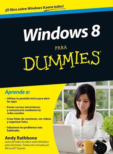 WINDOWS 8 PARA DUMMIES | 9788432900778 | RATHBONE, ANDY