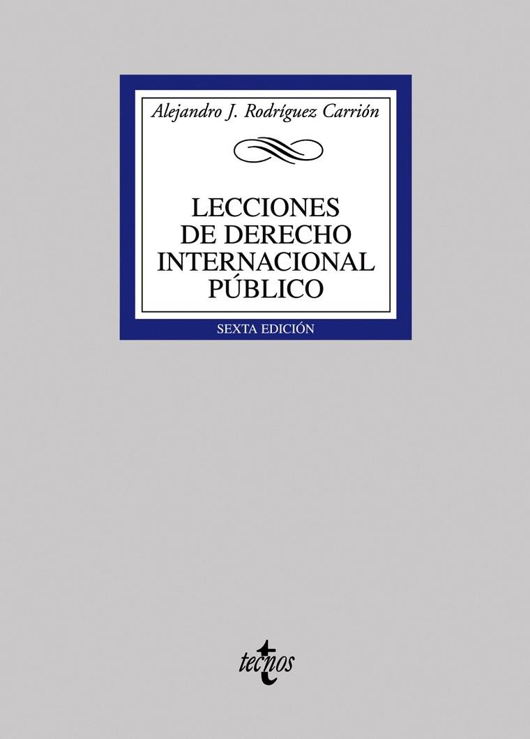 LECCIONES DE DERECHO INTERNACION | 9788430944477 | RODRÝGUEZ CARRI¾N, A