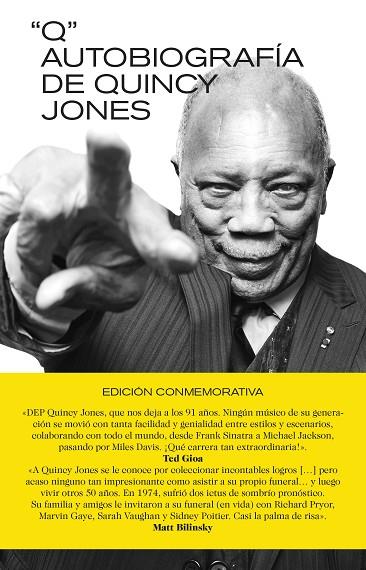 Q: AUTOBIOGRAFÍA DE QUINCY JONES. EDICIÓN CONMEMORATIVA | 9788418404627 | JONES, QUINCY