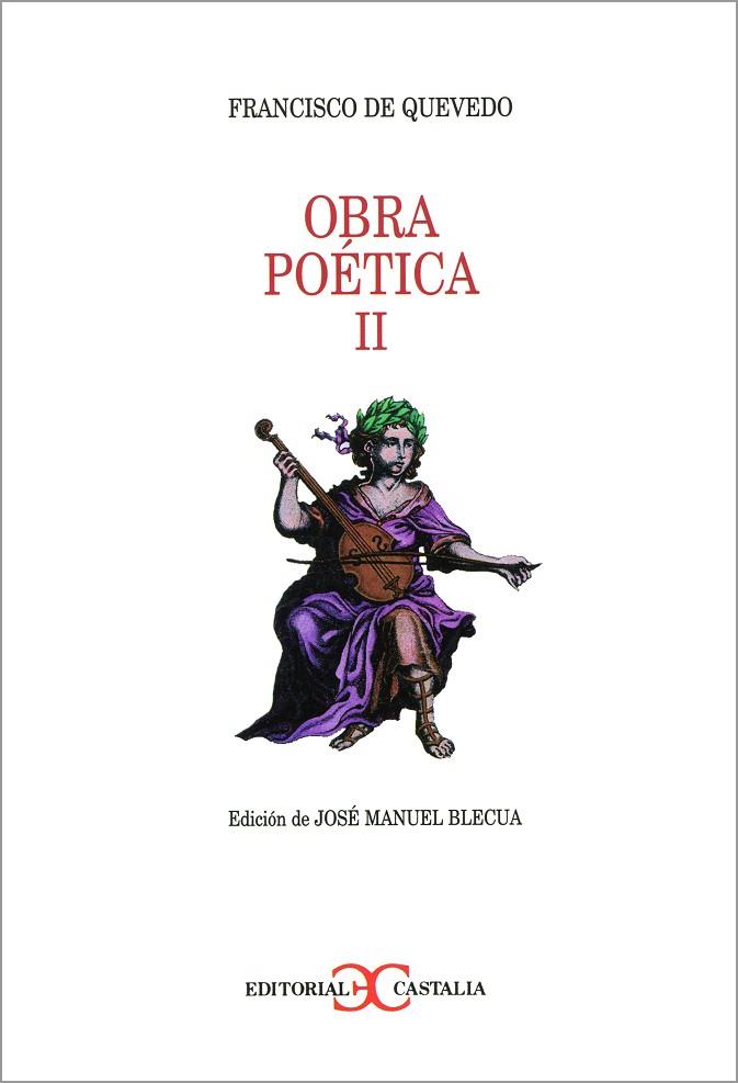 OBRA POETICA II | 9788470398179 | QUEVEDO