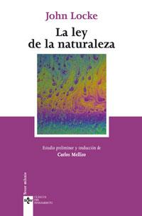 LA LEY DE LA NATURALEZA | 9788430945382 | LOCKE