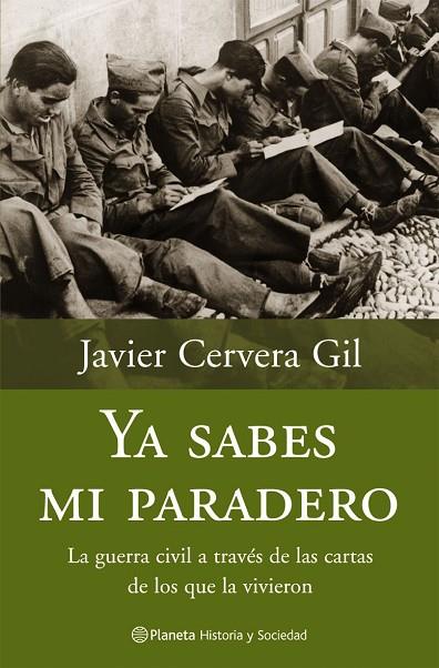 YA SABES MI PARADERO | 9788408058878 | JAVIER CERVERA GIL