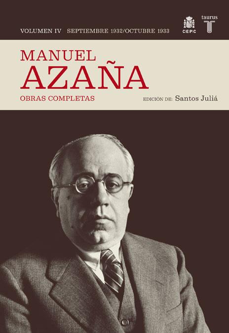 MANUEL AZAÑA VOL IV | 9788430607501 | AZAÑA