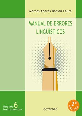 MANUAL DE ERRORES LINGUISTICOS N | 9788480632256 | BONVIN FAURA, MARCOS