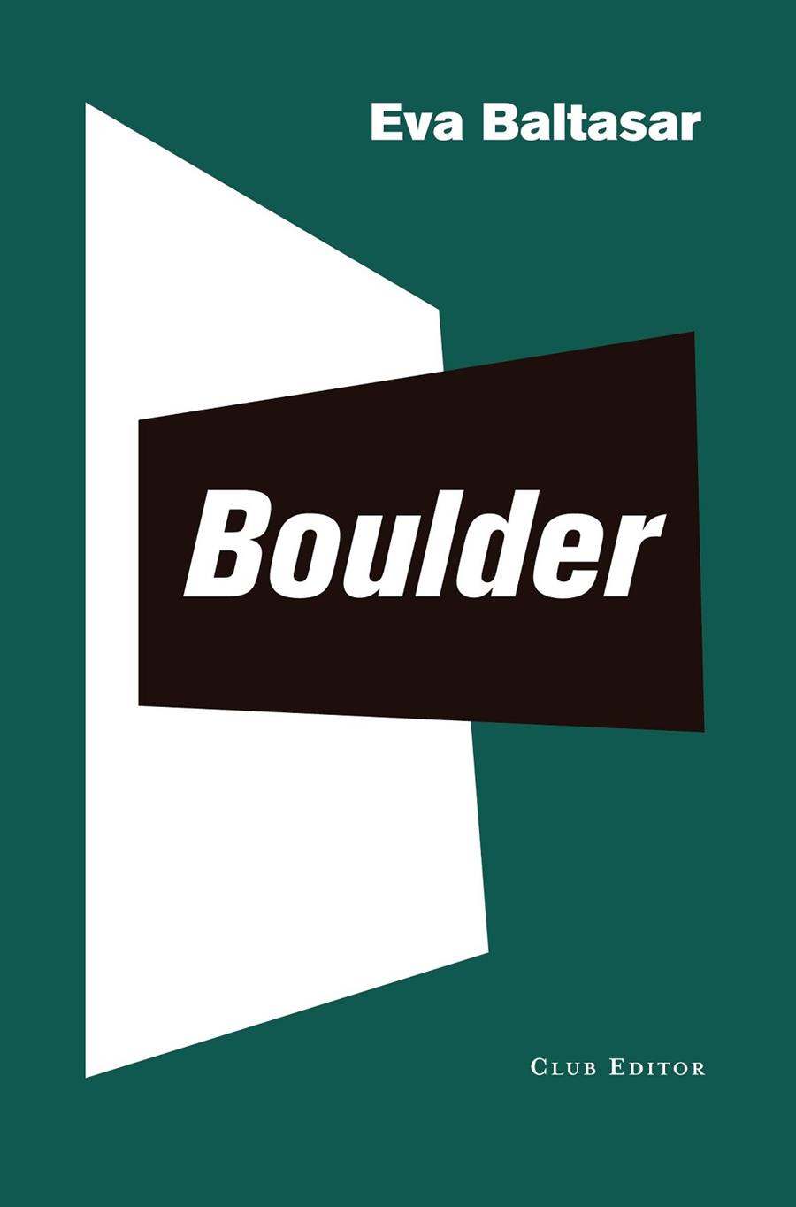 BOULDER (CAT) | 9788473292573 | BALTASAR, EVA