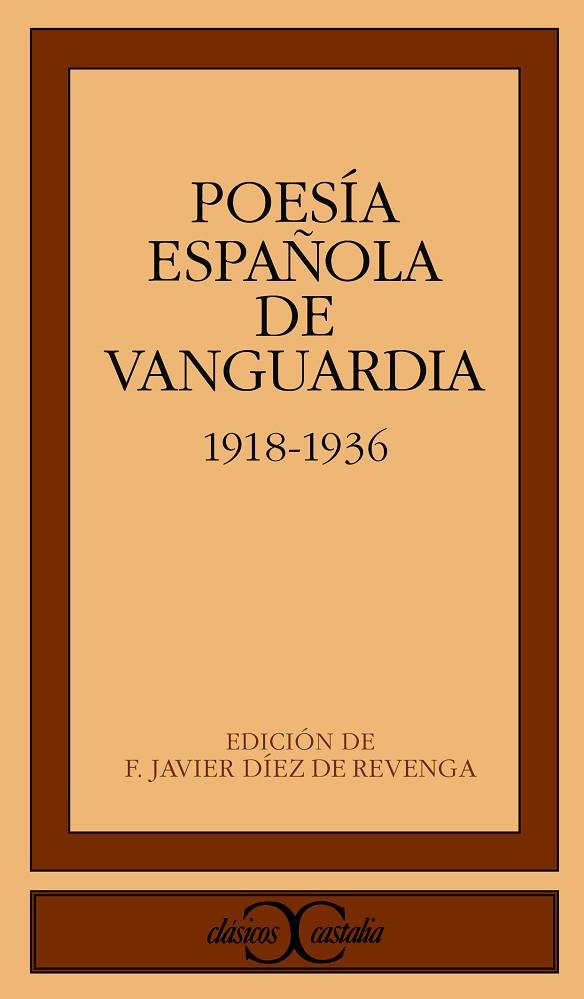 POESIA ESPAÑOLA DE VANGUARDIA | 9788470397202 | REVENGA