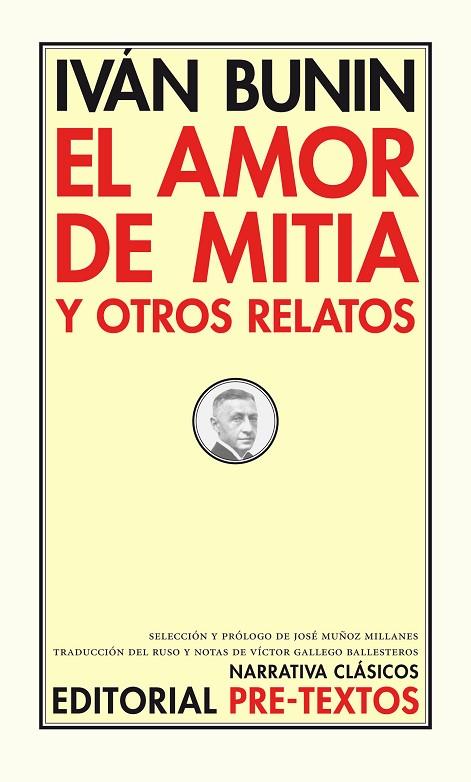 AMOR DE MITIA Y OTROS RELATOS | 9788481915334 | BUNIN