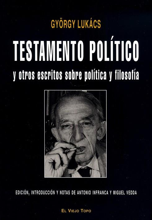 TESTAMENTO POLITICO | 9788496831841 | LUKACS