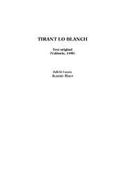 TIRANT LO BLANCH | 9788498762488 | VARIOS