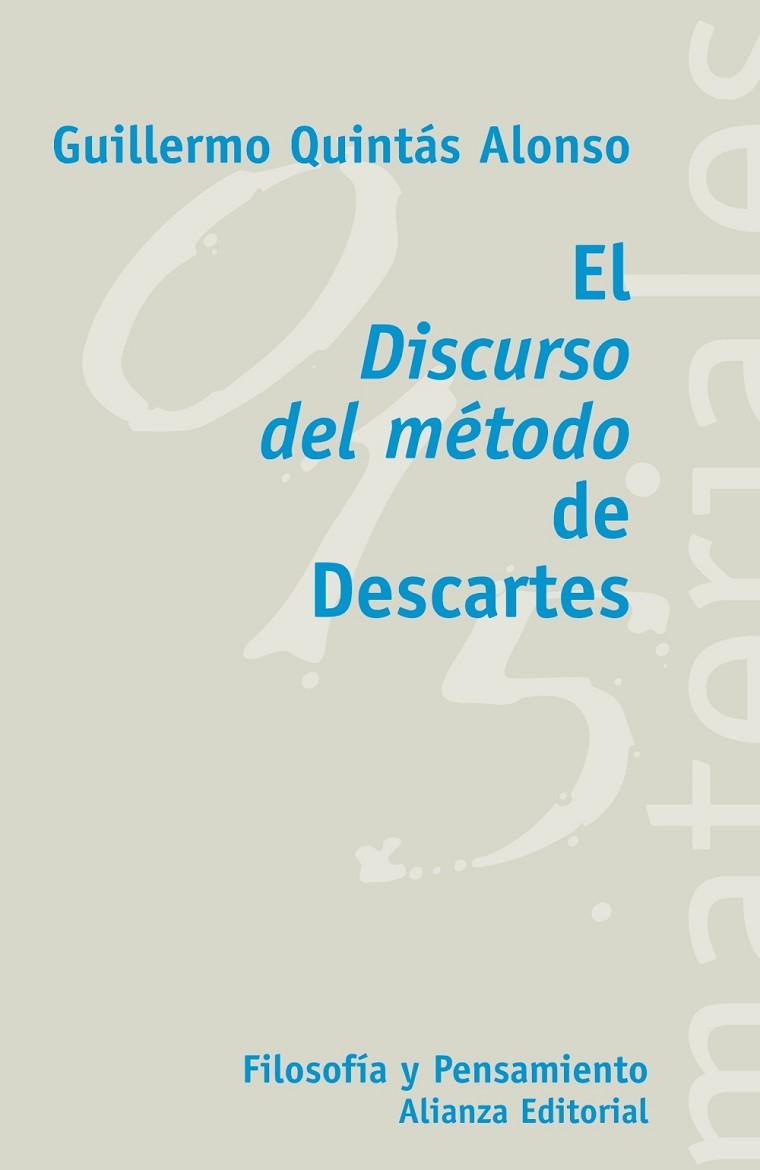 DISCURSO DEL METODO DE DESCARTES | 9788420657424 | QUINTAS