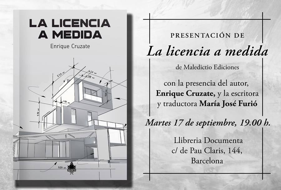 Presentació «La licencia a medina» d'Enrique Cruzate - 