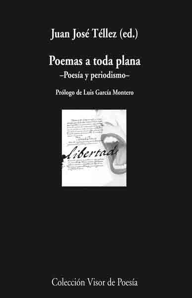 POEMAS A TODA PLANA | 9788498957310 | TELLEZ