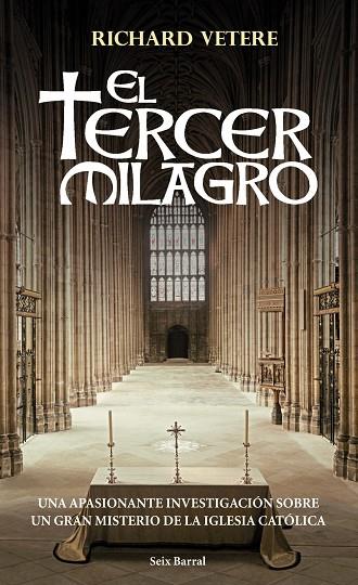 TERCER MILAGRO | 9788432296529 | VETERE