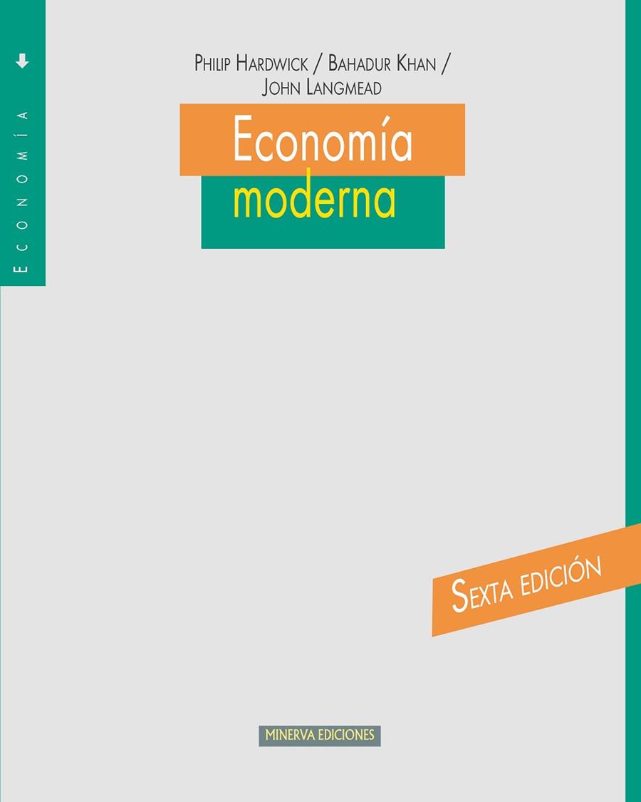 ECONOMIA MODERNA | 9788488123107 | HARDWICK