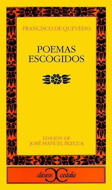 POEMAS ESCOGIDOS | 9788470391668 | QUEVEDO