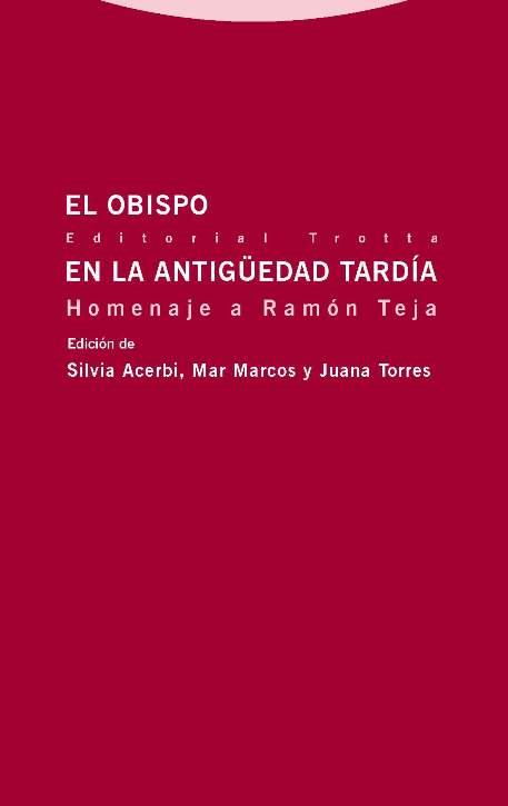 EL OBISPO EN LA ANTIGÜEDAD TARDÍA | 9788498796261 | ACERBI / TORRES