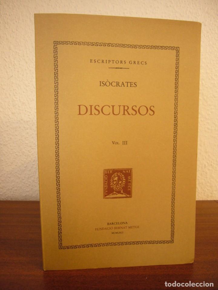 DISCURSOS, VOL. III | 9788472255173 | ISÒCRATES