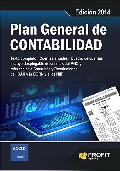 PLAN GENERAL DE CONTABILIDAD. ED. 2014 | 9788415330264 | DIVERSOS