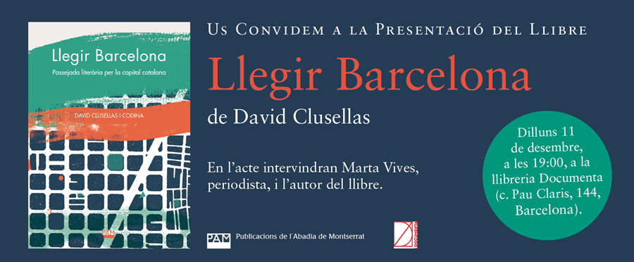 Presentació «Llegir Barcelona» de David Clusellas - 