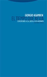 EL TIEMPO QUE RESTA | 9788481648348 | AGAMBEN