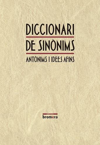 DICCIONARI DE SINONIMS, ANTONIMS I IDEES AFINS | 9788498242171 | LACREU, JOSEP