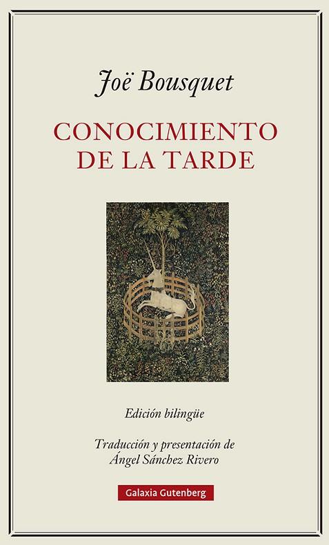 CONOCIMIENTO DE LA TARDE | 9788419075567 | BOUSQUET, JOË