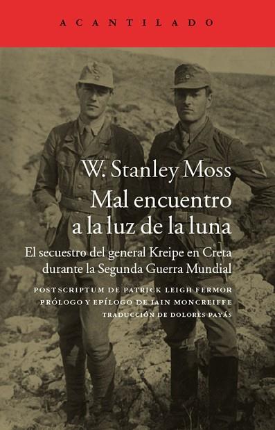 MAL ENCUENTRO A LA LUZ DE LA LUNA | 9788416011124 | MOSS, W. STANLEY