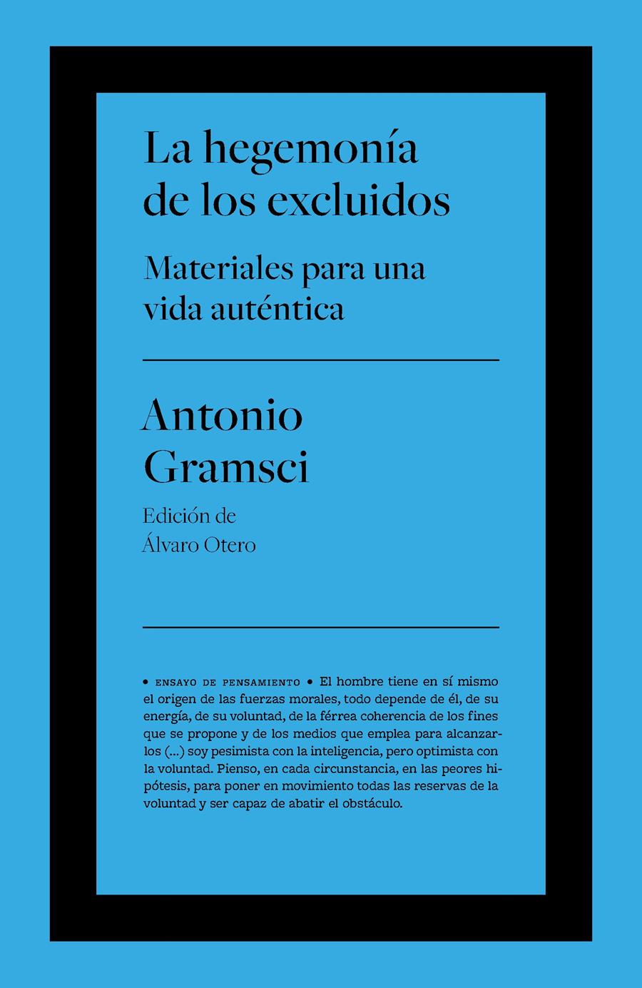 LA HEGEMONÍA DE LOS EXCLUIDOS | 9788418546778 | GRAMSCI, ANTONIO