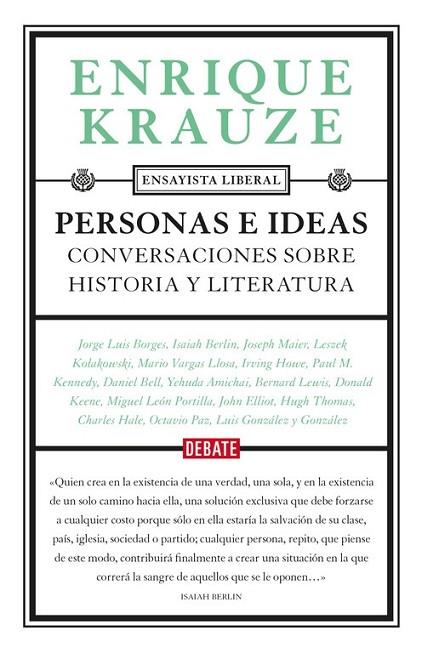 PERSONAS E IDEAS | 9788499926605 | KRAUZE, ENRIQUE