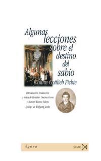 ALGUNAS LECCIONES DESTINO SABIO | 9788470903595 | FICHTE