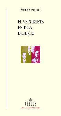 EL VEWINTISIETE EN TELA DE JUI.. | 9788424927653 | ANDREW ANDERSON